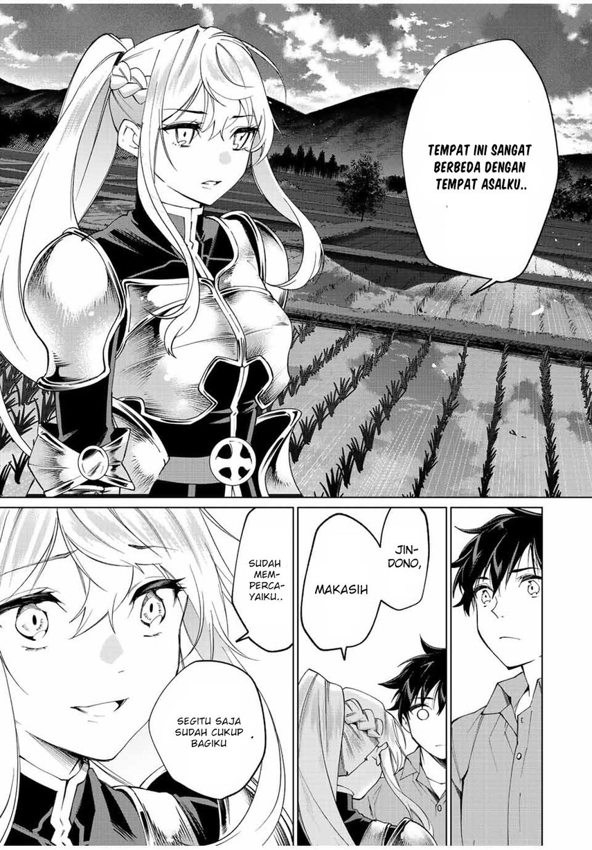 Tanbo de Hirotta Onna Kishi, Inaka de Ore no Yome dato Omowareteiru Chapter 5 - halaman 14