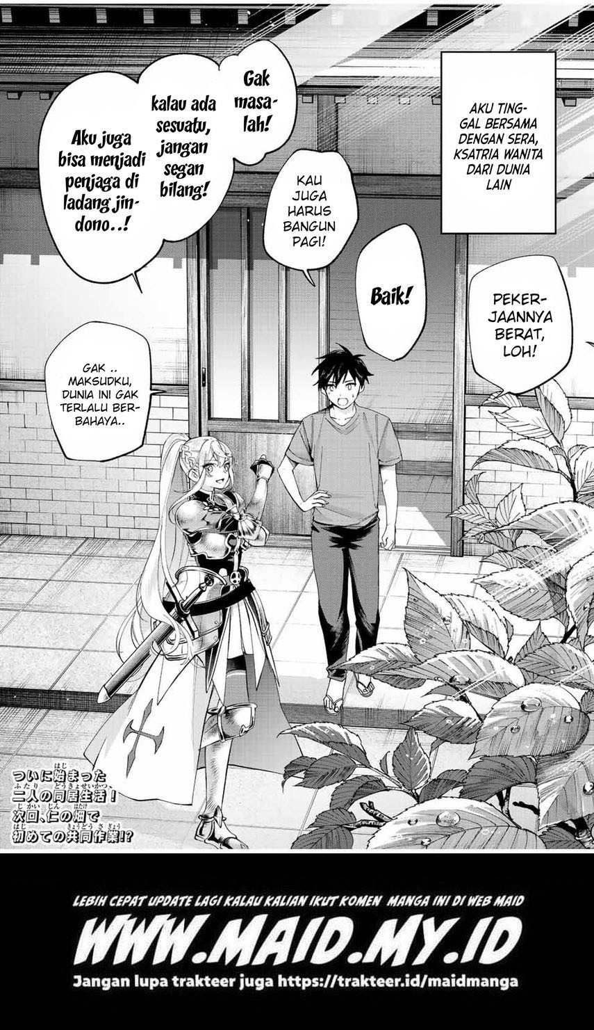 Tanbo de Hirotta Onna Kishi, Inaka de Ore no Yome dato Omowareteiru Chapter 7 - halaman 19