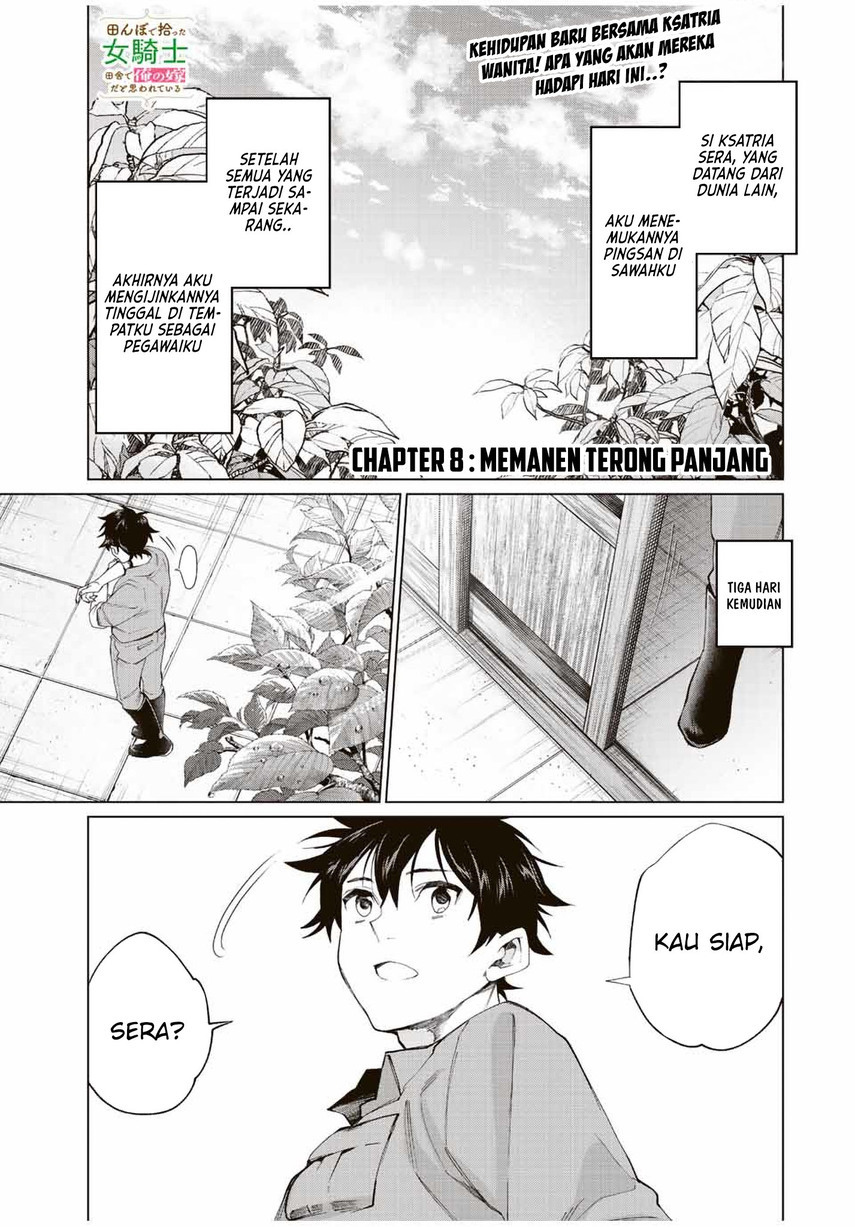 Tanbo de Hirotta Onna Kishi, Inaka de Ore no Yome dato Omowareteiru Chapter 8 - halaman 3
