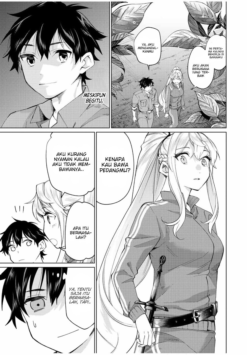 Tanbo de Hirotta Onna Kishi, Inaka de Ore no Yome dato Omowareteiru Chapter 8 - halaman 5