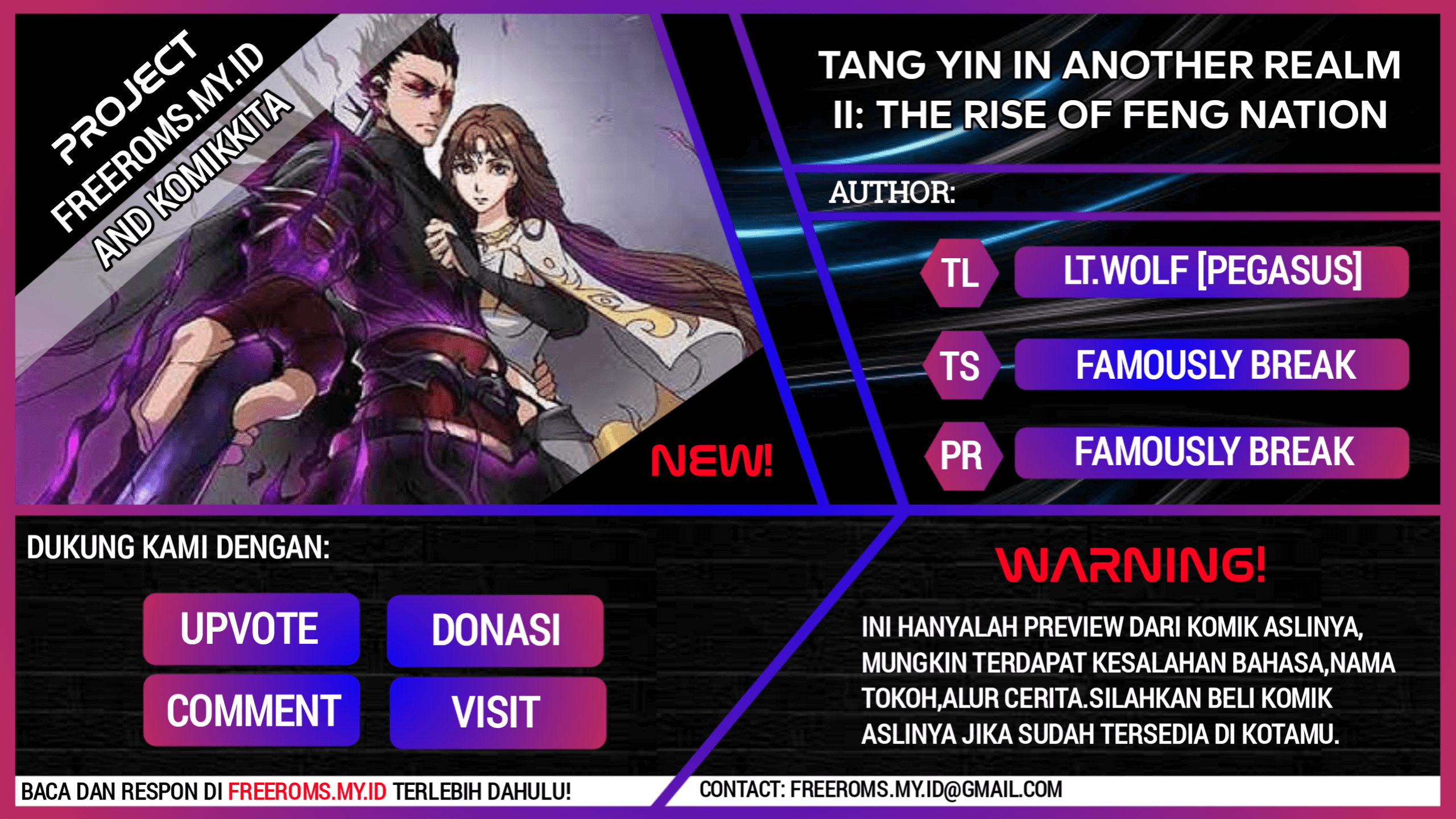 Tang Yin in Another Realm II: The Rise of Feng Nation Chapter 9 - halaman 1