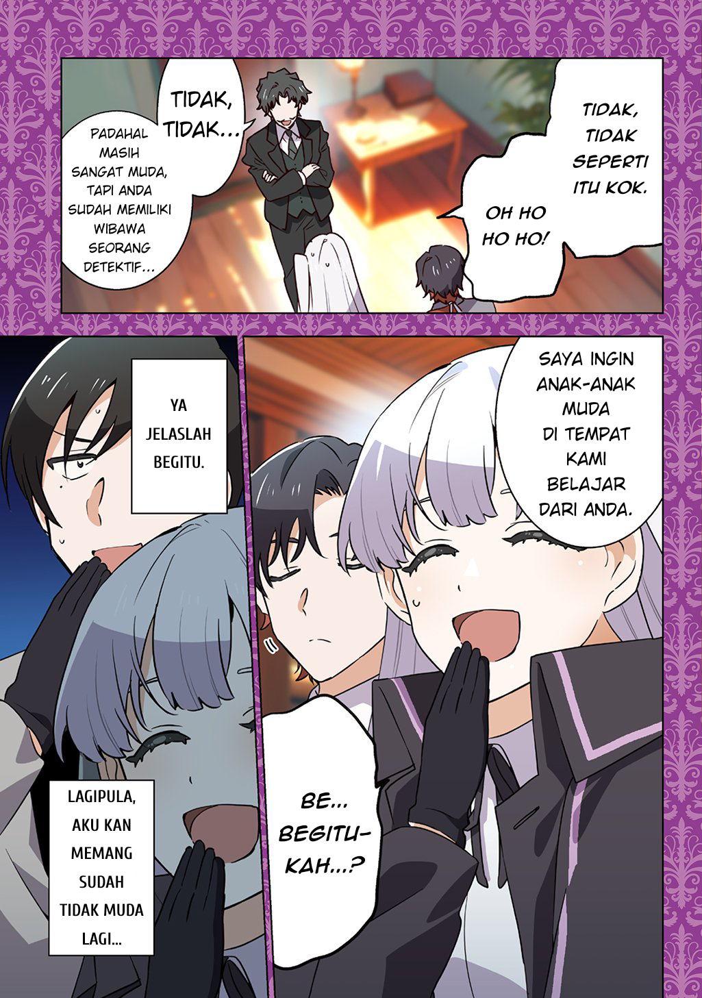 Tantei Reijou Julia Moriarty: Seibetsu mo Mibun mo Kawarimashita ga, Tenseisaki demo Tanteigyou Saikai shimasu Chapter 1 - halaman 4