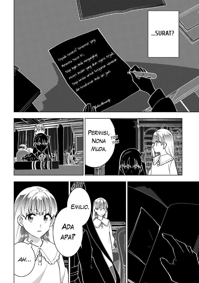 Tantei Reijou Julia Moriarty: Seibetsu mo Mibun mo Kawarimashita ga, Tenseisaki demo Tanteigyou Saikai shimasu Chapter 1 - halaman 41