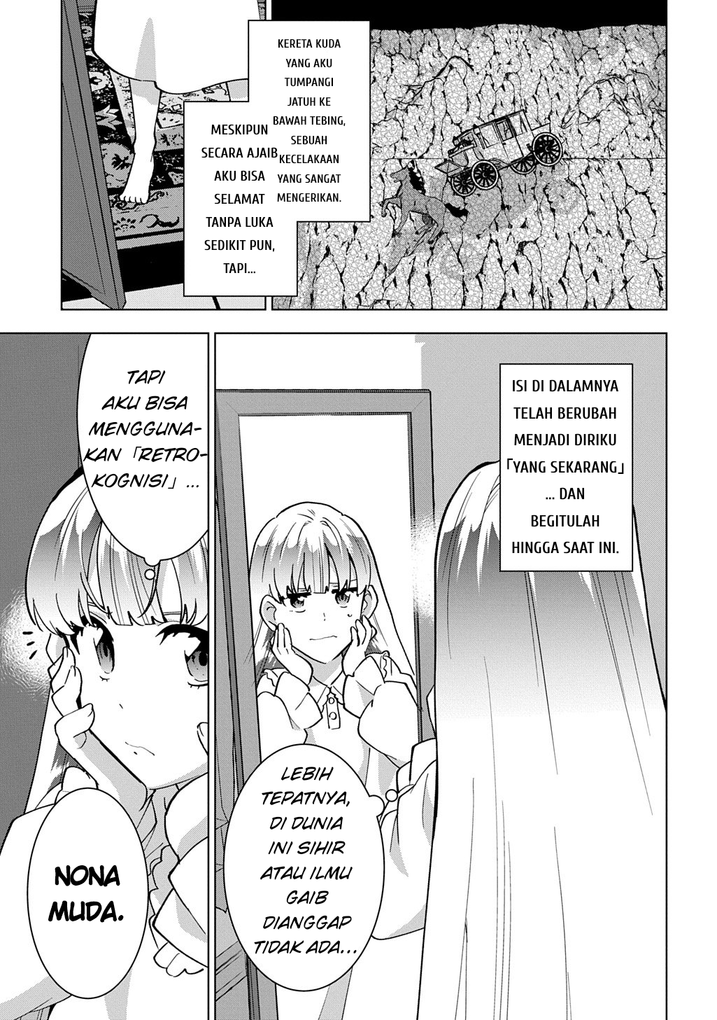 Tantei Reijou Julia Moriarty: Seibetsu mo Mibun mo Kawarimashita ga, Tenseisaki demo Tanteigyou Saikai shimasu Chapter 1 - halaman 48