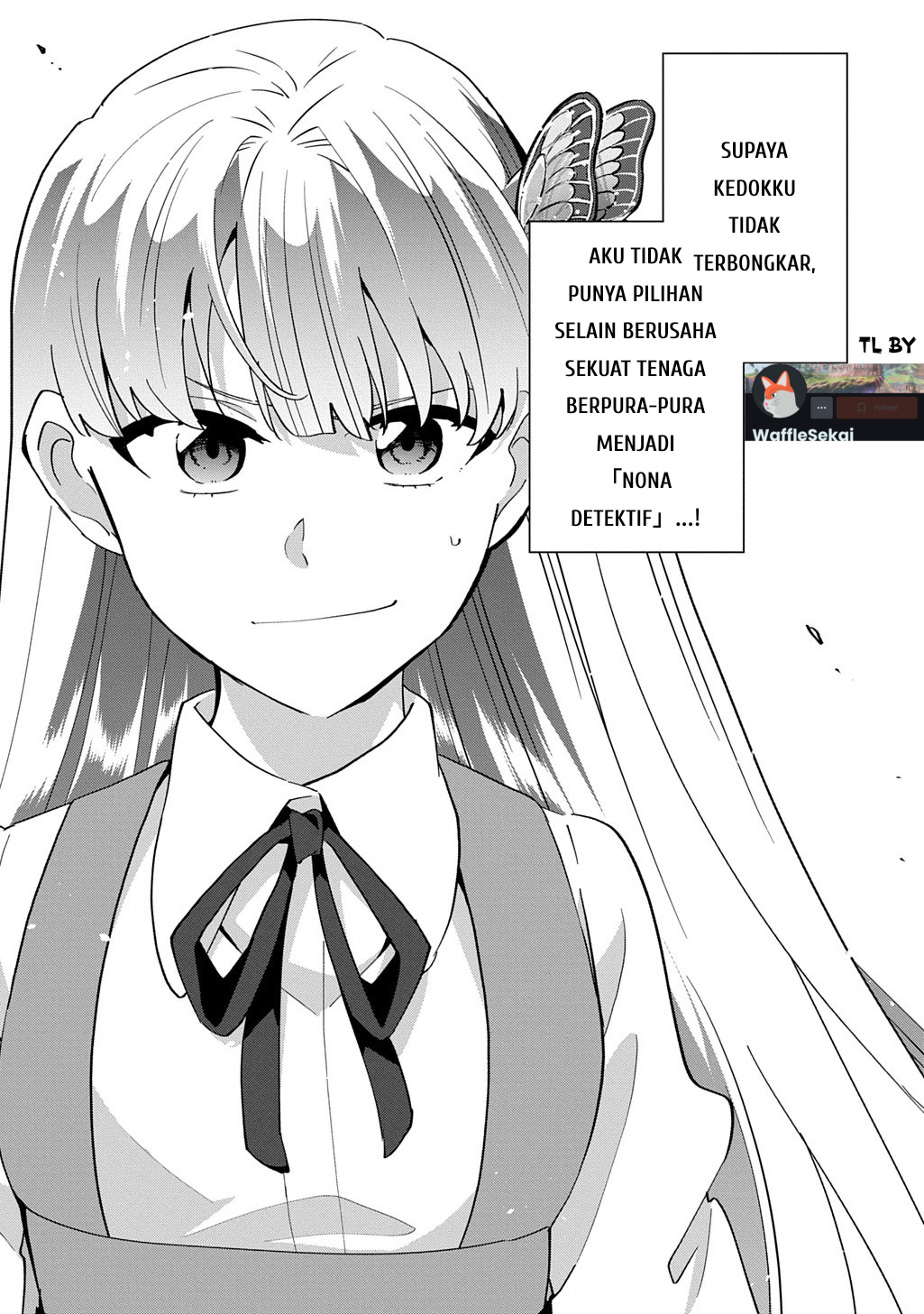 Tantei Reijou Julia Moriarty: Seibetsu mo Mibun mo Kawarimashita ga, Tenseisaki demo Tanteigyou Saikai shimasu Chapter 1 - halaman 58