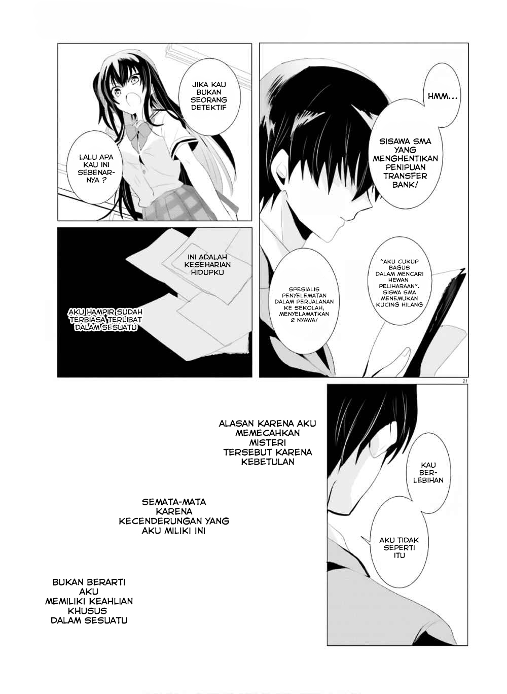 Tantei wa Mou, Shindeiru. Chapter 1 - halaman 22