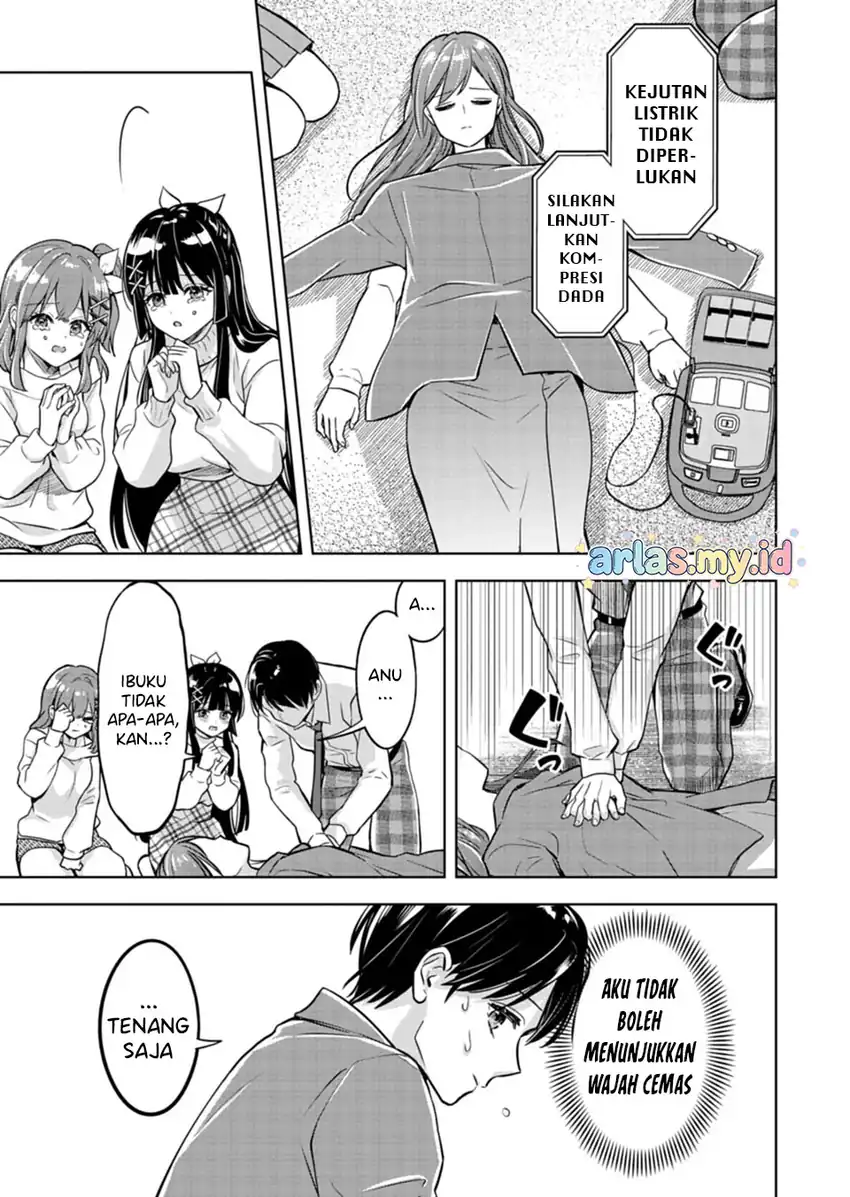 Taoreta Fujin wo Sukutta Gohoubi wa, Musume no Bijin Futago to no Otsukiai Deshita. Chapter 1 - halaman 15