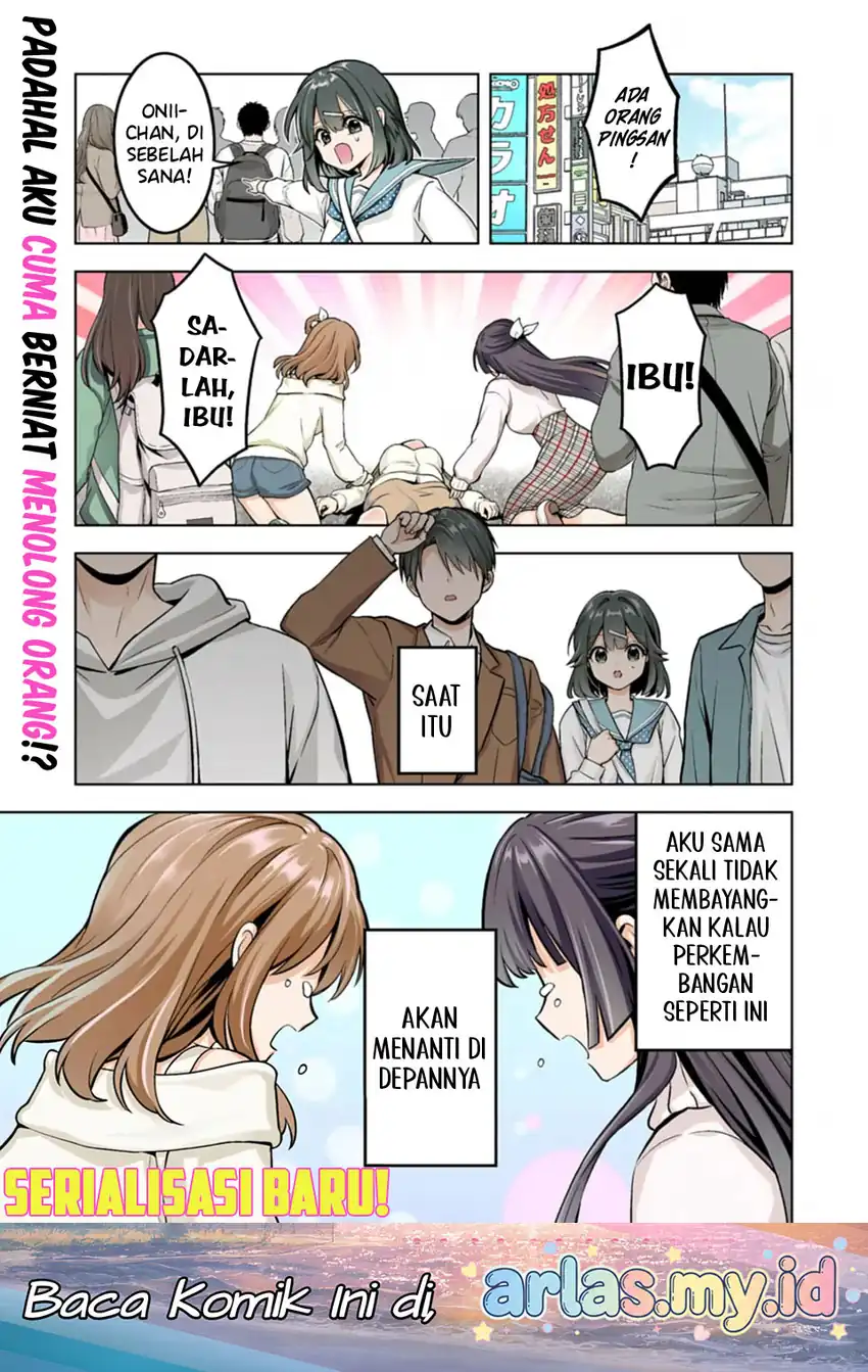 Taoreta Fujin wo Sukutta Gohoubi wa, Musume no Bijin Futago to no Otsukiai Deshita. Chapter 1 - halaman 2
