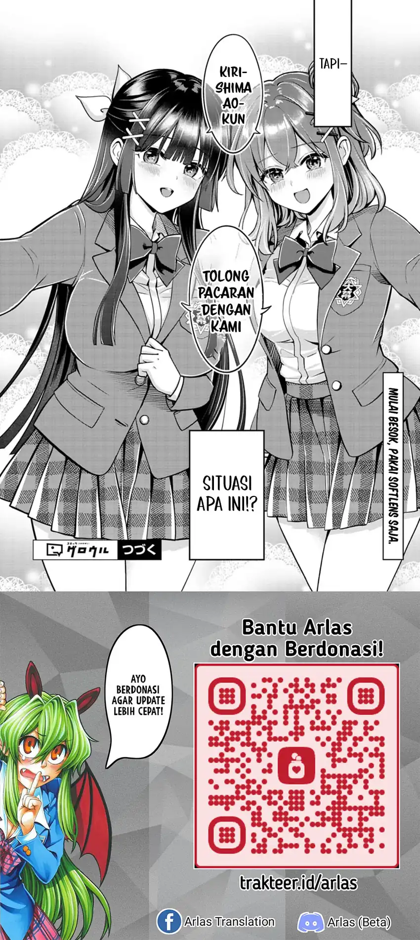 Taoreta Fujin wo Sukutta Gohoubi wa, Musume no Bijin Futago to no Otsukiai Deshita. Chapter 1 - halaman 40