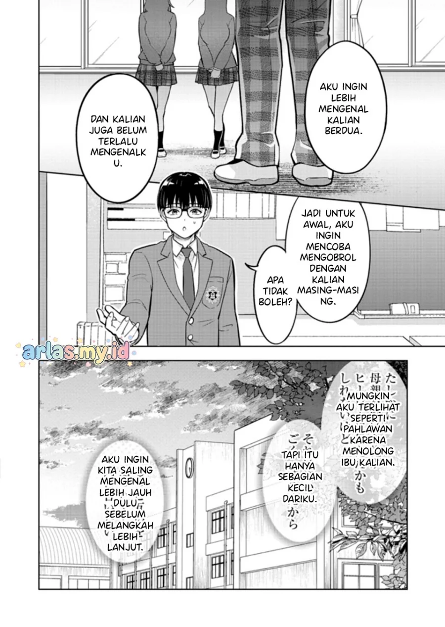 Taoreta Fujin wo Sukutta Gohoubi wa, Musume no Bijin Futago to no Otsukiai Deshita. Chapter 2.2 - halaman 14