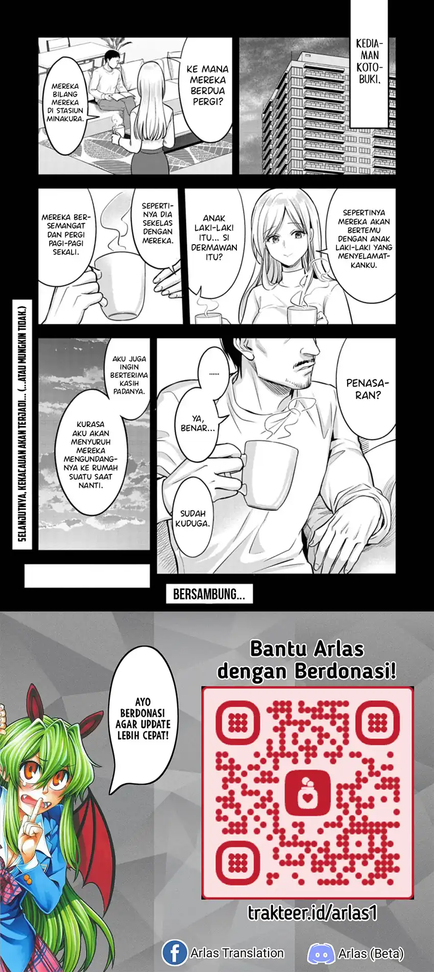 Taoreta Fujin wo Sukutta Gohoubi wa, Musume no Bijin Futago to no Otsukiai Deshita. Chapter 4 - halaman 30