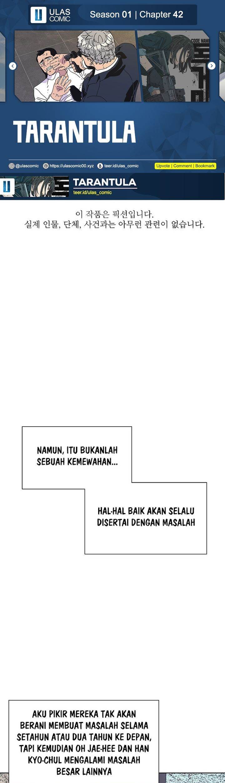 Tarantula (SHIN Jinwoo) Chapter 42 - halaman 1
