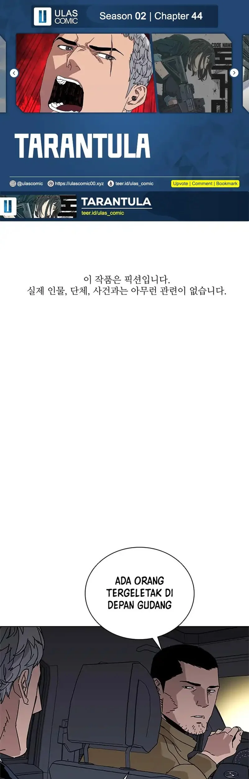 Tarantula (SHIN Jinwoo) Chapter 44 - halaman 1