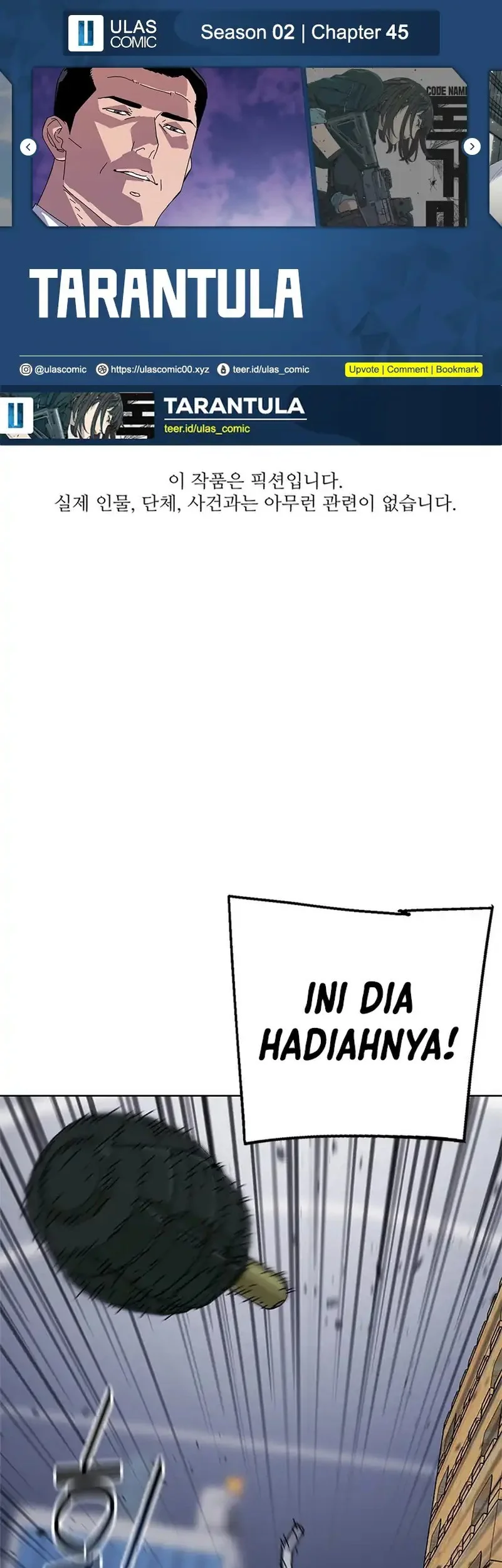 Tarantula (SHIN Jinwoo) Chapter 45 - halaman 1