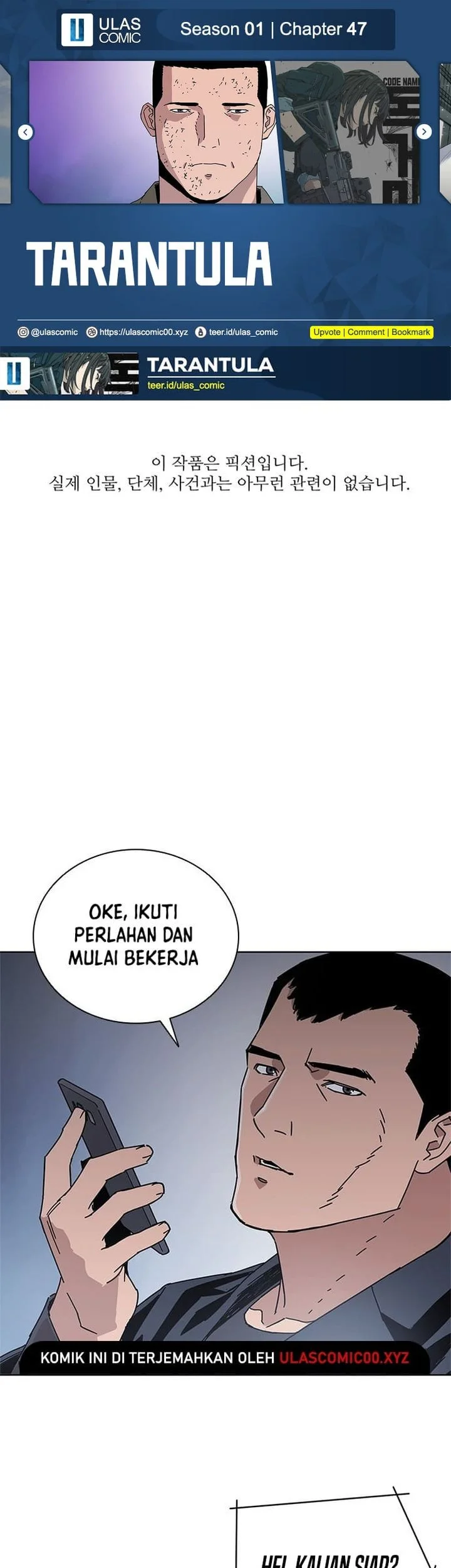 Tarantula (SHIN Jinwoo) Chapter 47 - halaman 1