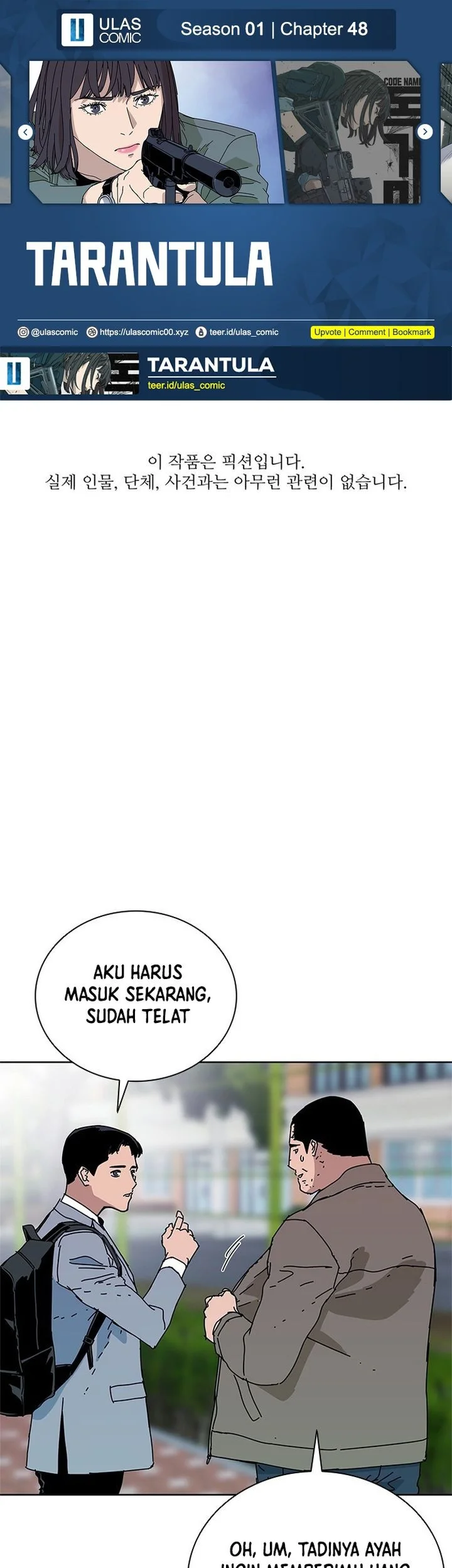Tarantula (SHIN Jinwoo) Chapter 48 - halaman 1