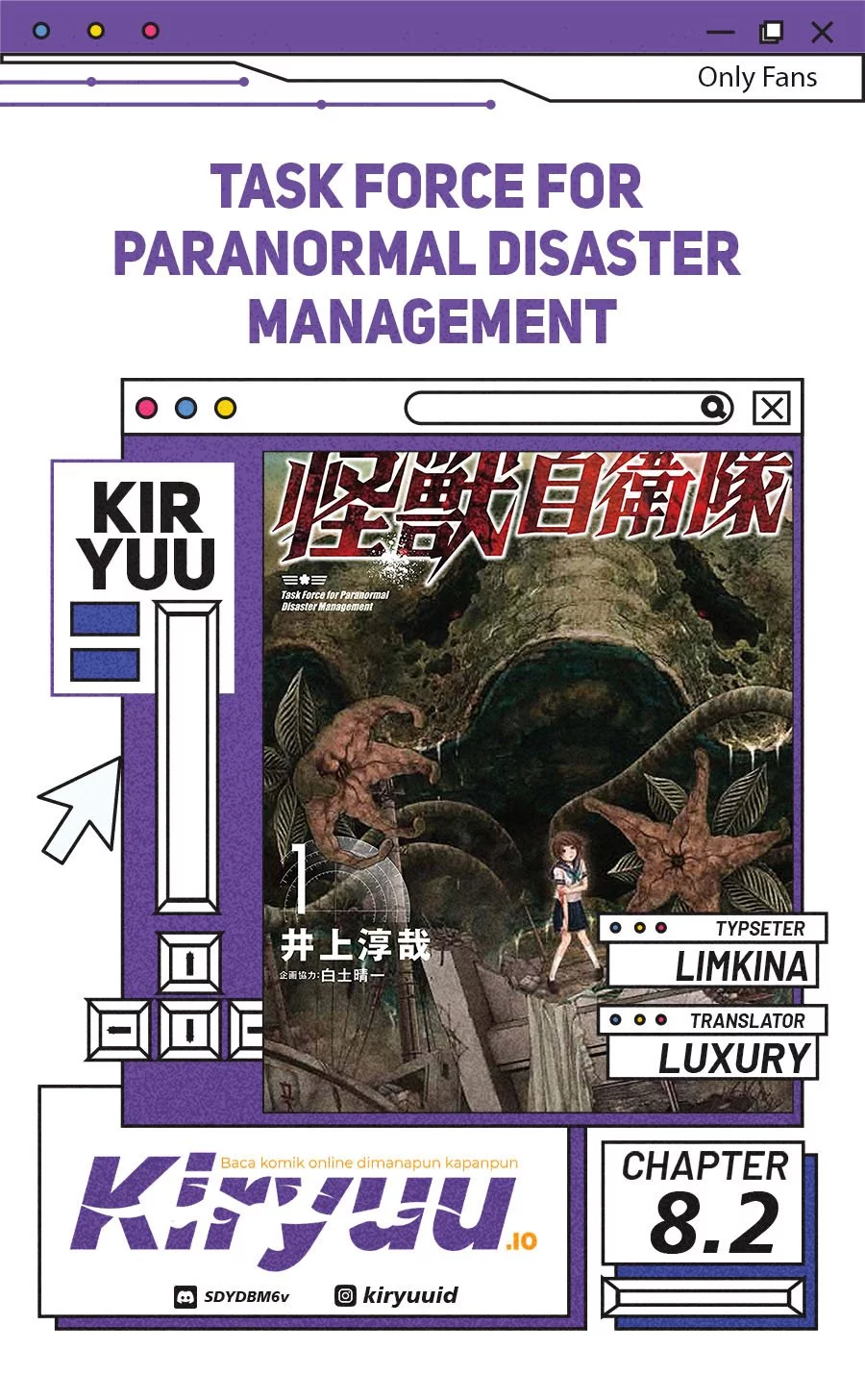 Task Force for Paranormal Disaster Management Chapter 8.2 - halaman 1