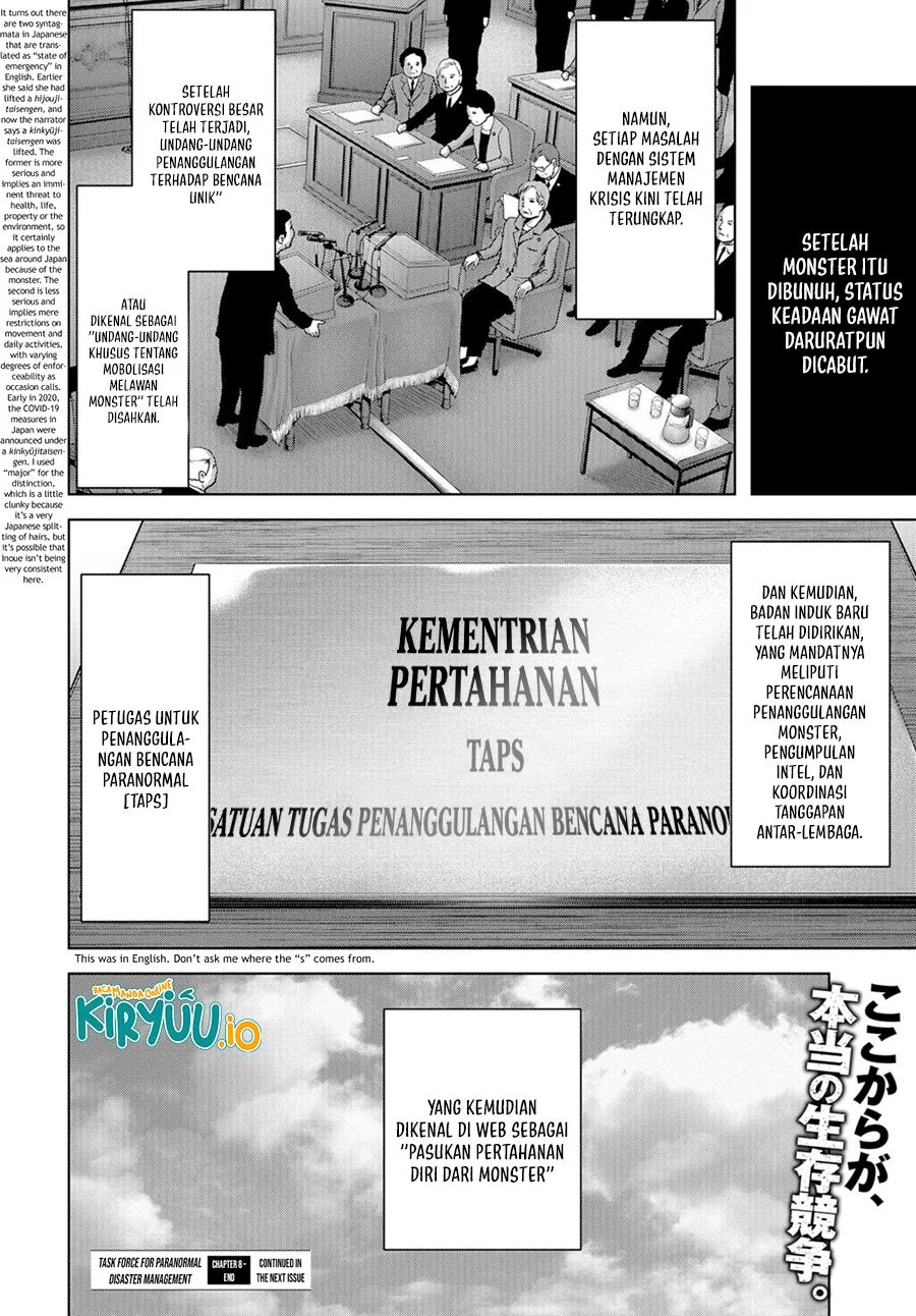 Task Force for Paranormal Disaster Management Chapter 8.2 - halaman 30
