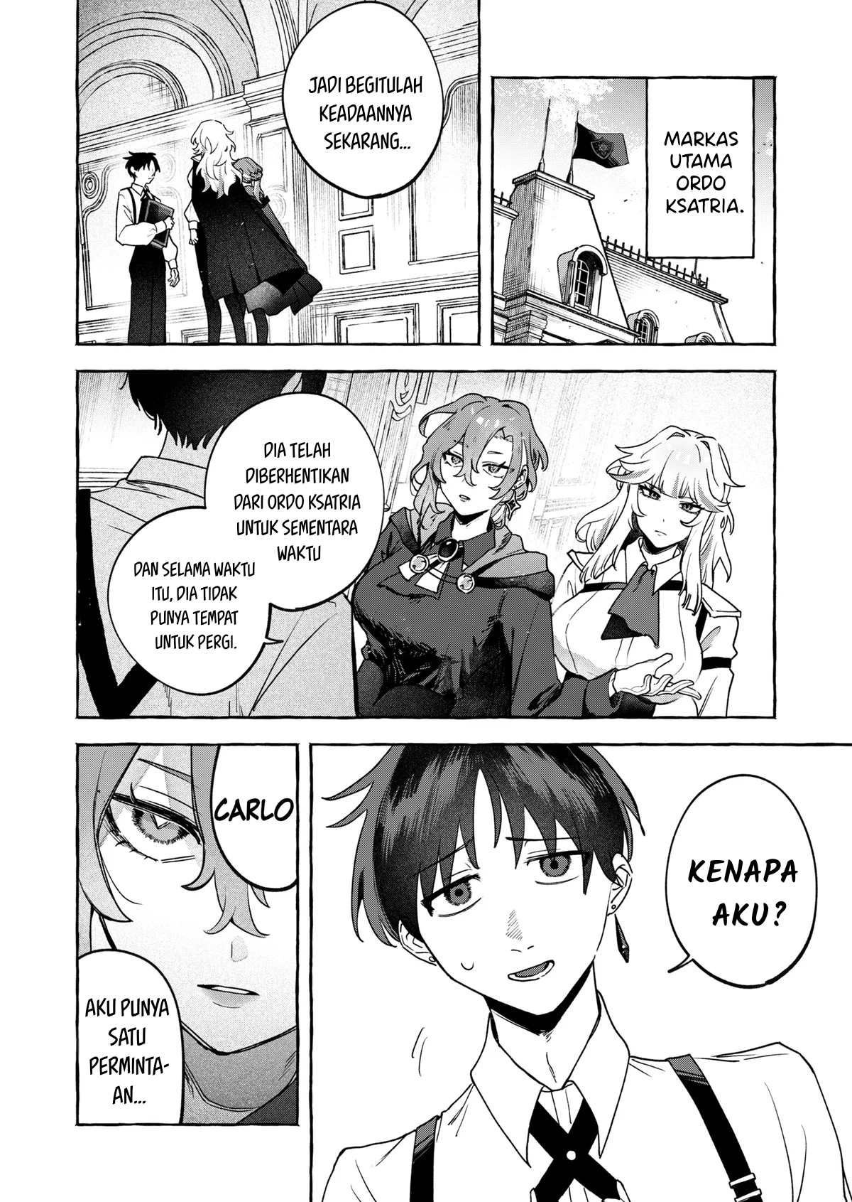 Tatakai shika Shiranai Onna Kishi wo Amayakashi Tsuzuketa Chapter 1 - halaman 3