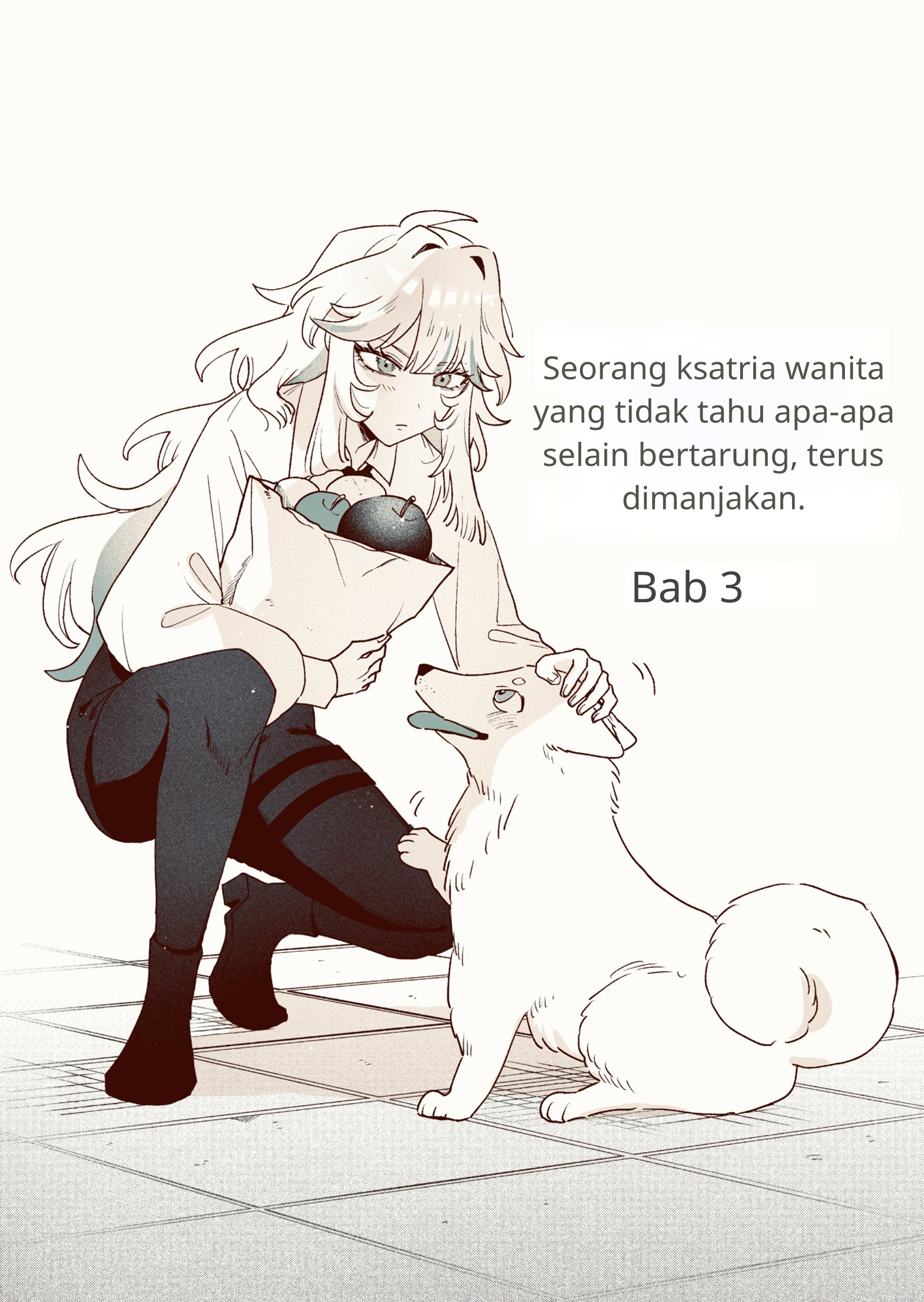Tatakai shika Shiranai Onna Kishi wo Amayakashi Tsuzuketa Chapter 3 - halaman 2