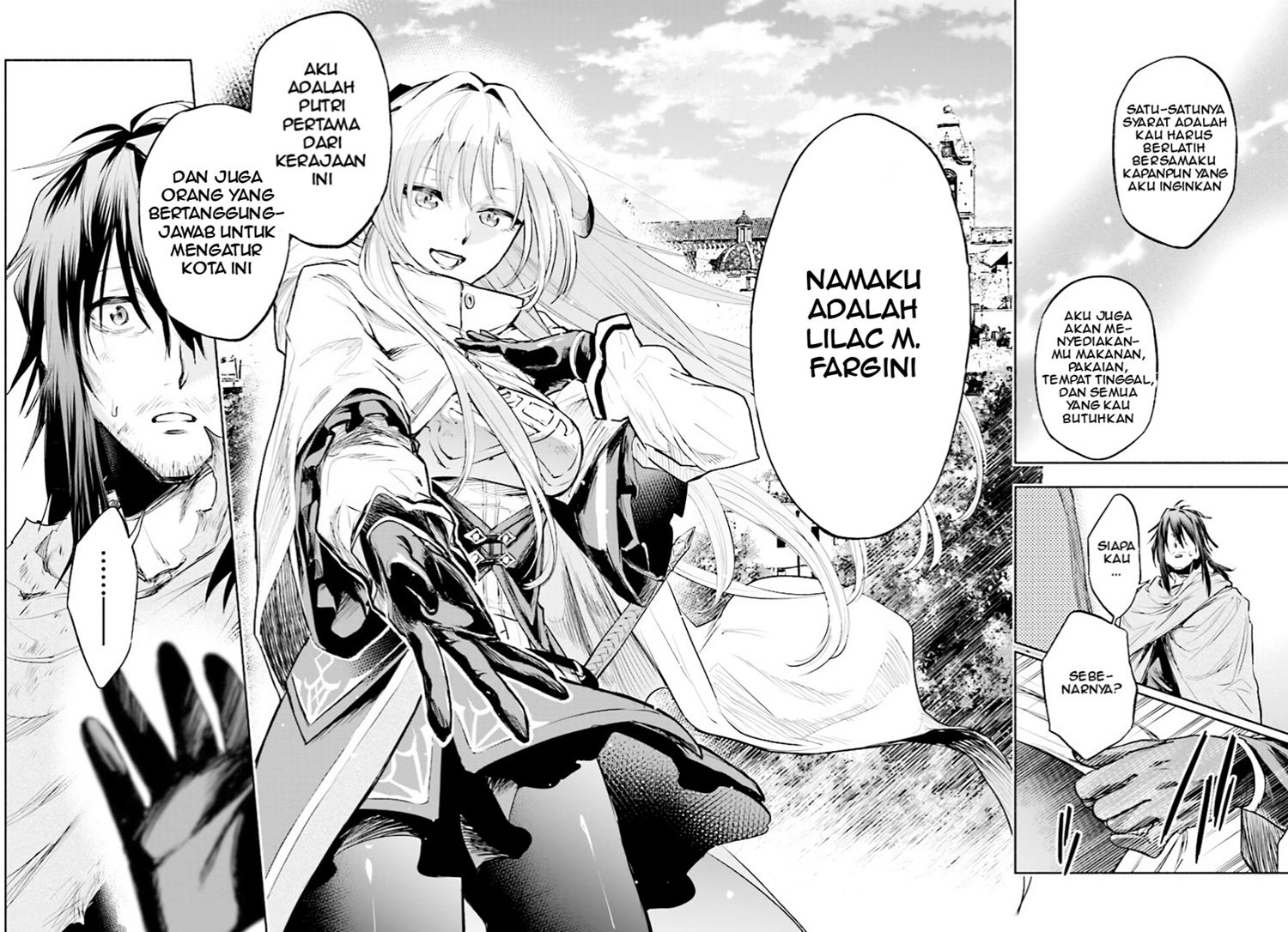 Tatoeba Ore ga, Champion kara Oujo no Himo ni Job Change shita toshite. Chapter 0 - halaman 7