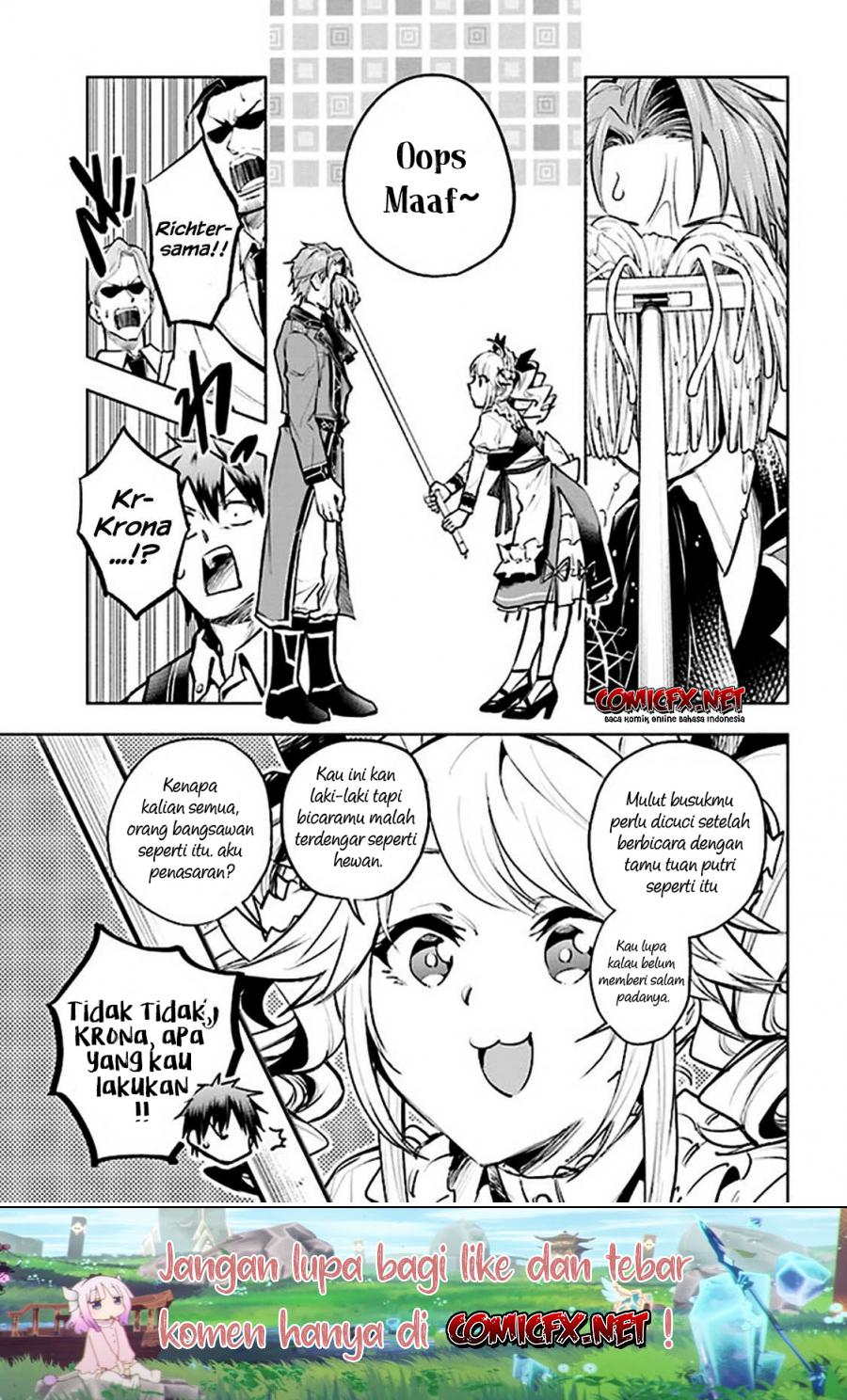 Tatoeba Ore ga, Champion kara Oujo no Himo ni Job Change shita toshite. Chapter 4.1 - halaman 2