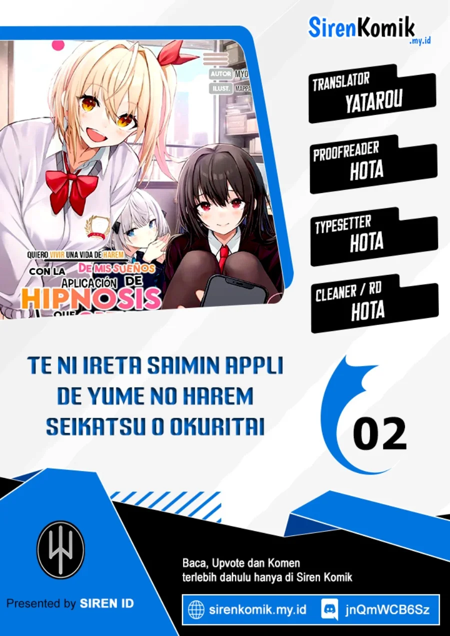 Te ni Ireta Saimin Appli de Yume no Harem Seikatsu o Okuritai Chapter 2 - halaman 1