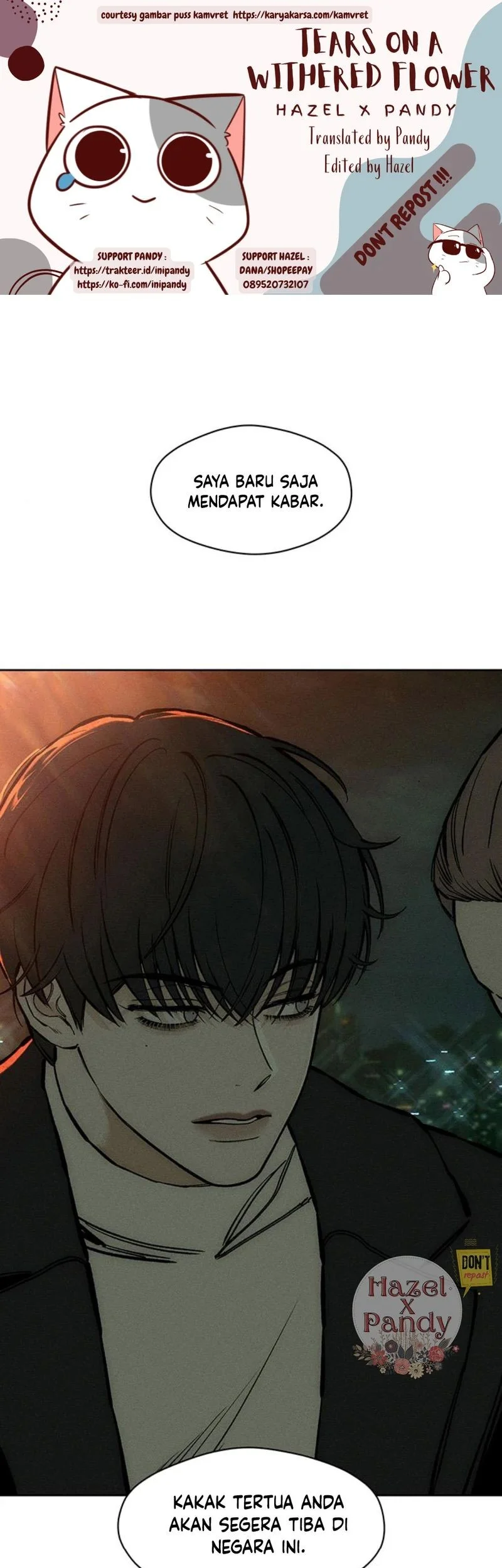 Tears on a Withered Flower Chapter 21 - halaman 1