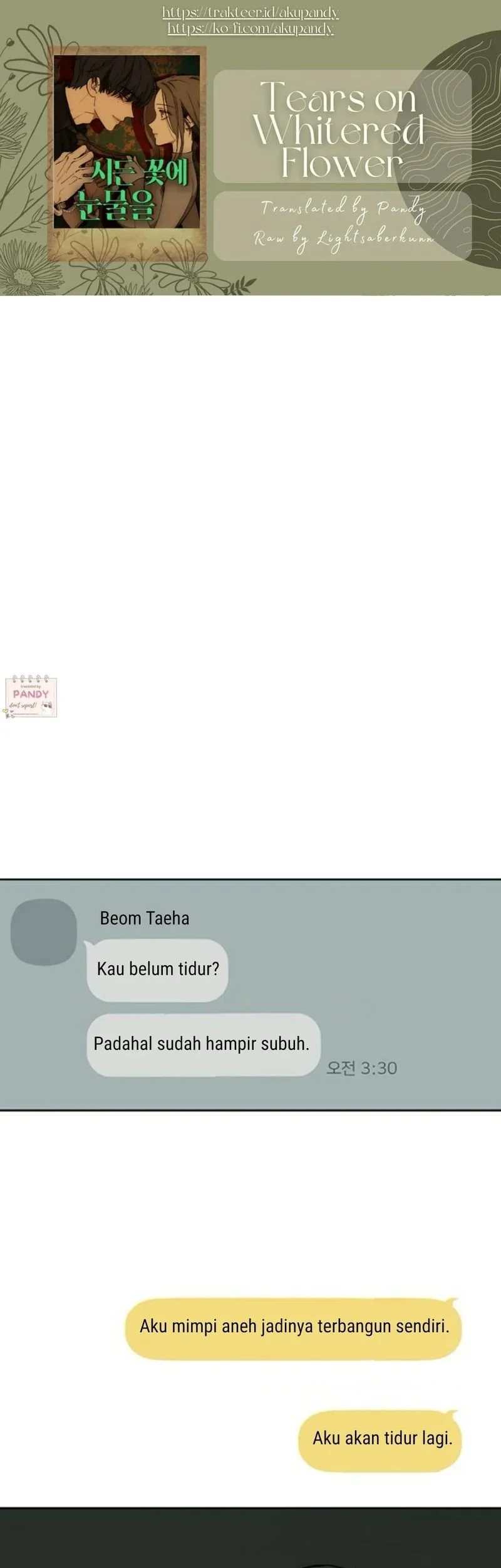 Tears on a Withered Flower Chapter 71 - halaman 1