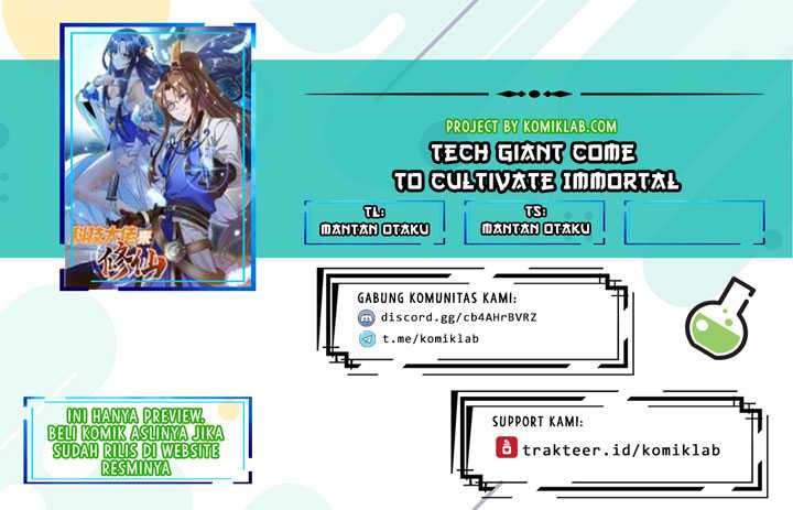 Tech Giant Come to Cultivate Immortal Chapter 59 - halaman 1