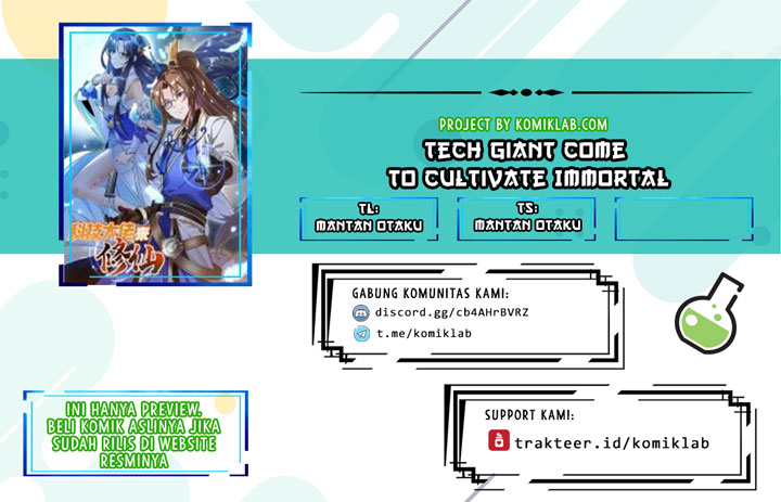 Tech Giant Come to Cultivate Immortal Chapter 9 - halaman 1