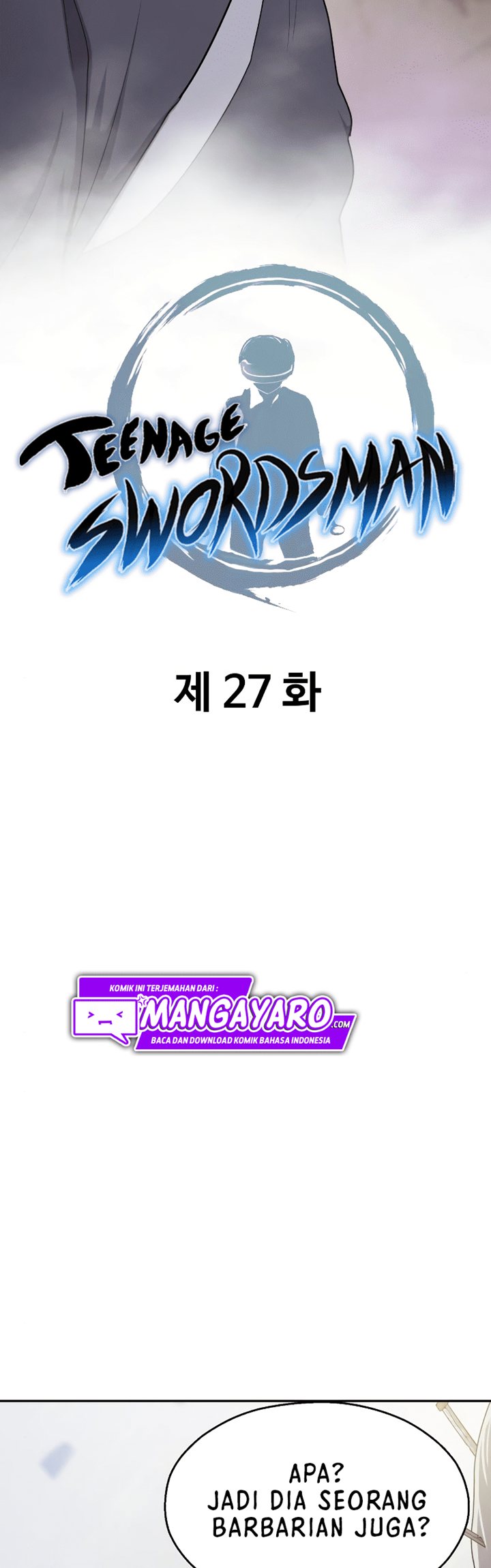 Teenage Swordsman Chapter 27 - halaman 19
