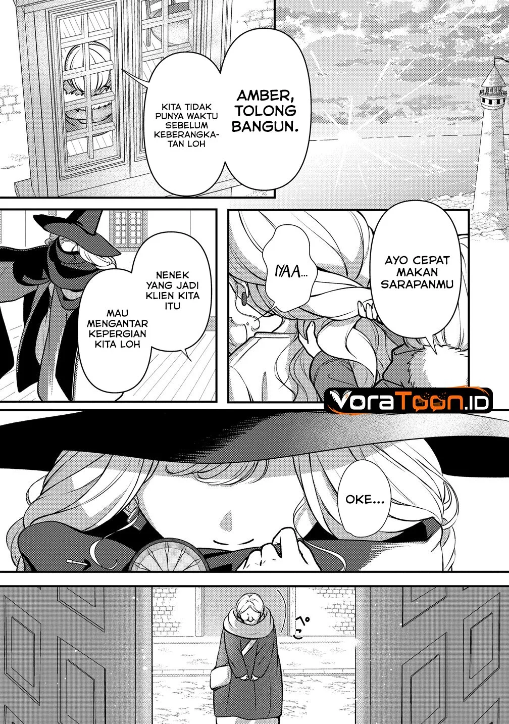 Tegami no Majo no Okuri Tabi Chapter 1 - halaman 12