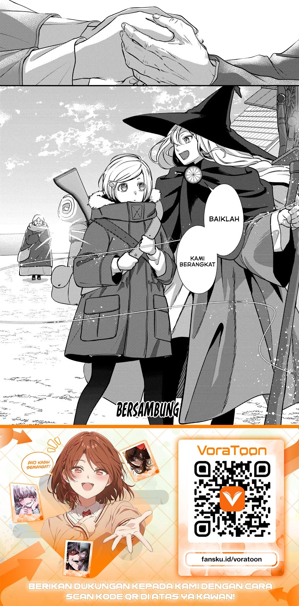 Tegami no Majo no Okuri Tabi Chapter 1 - halaman 13
