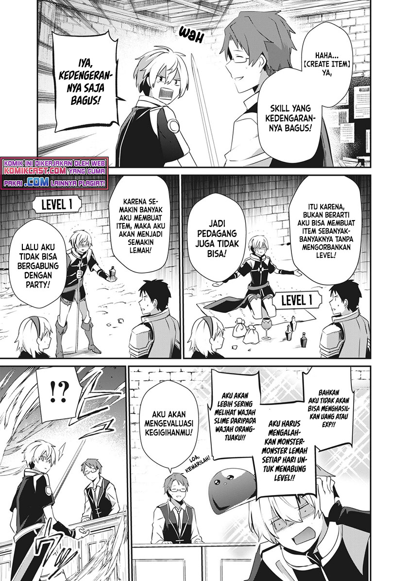 Teihen Boukensha dakedo Mahou wo Kiwametemiru Koto ni Shita: Munou Skill kara Kami Skill ni Shinka shita "Mahou Souzou" to "Item Sakusei" de Musou suru Chapter 1 - halaman 8