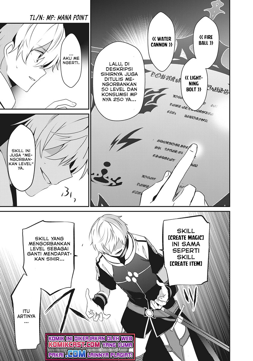 Teihen Boukensha dakedo Mahou wo Kiwametemiru Koto ni Shita: Munou Skill kara Kami Skill ni Shinka shita "Mahou Souzou" to "Item Sakusei" de Musou suru Chapter 2.1 - halaman 4