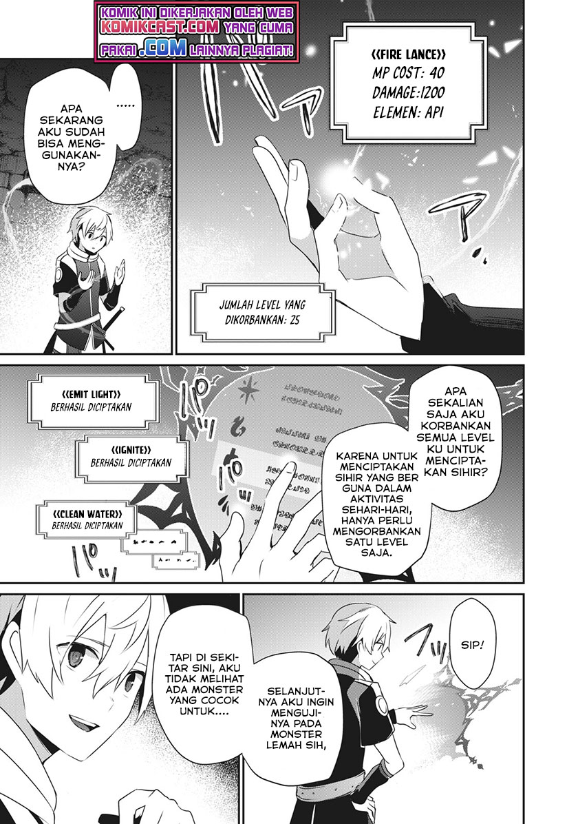 Teihen Boukensha dakedo Mahou wo Kiwametemiru Koto ni Shita: Munou Skill kara Kami Skill ni Shinka shita "Mahou Souzou" to "Item Sakusei" de Musou suru Chapter 2.1 - halaman 8