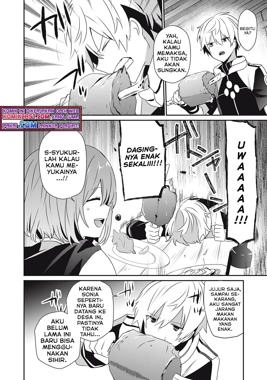 Teihen Boukensha dakedo Mahou wo Kiwametemiru Koto ni Shita: Munou Skill kara Kami Skill ni Shinka shita "Mahou Souzou" to "Item Sakusei" de Musou suru Chapter 4.1 - halaman 13