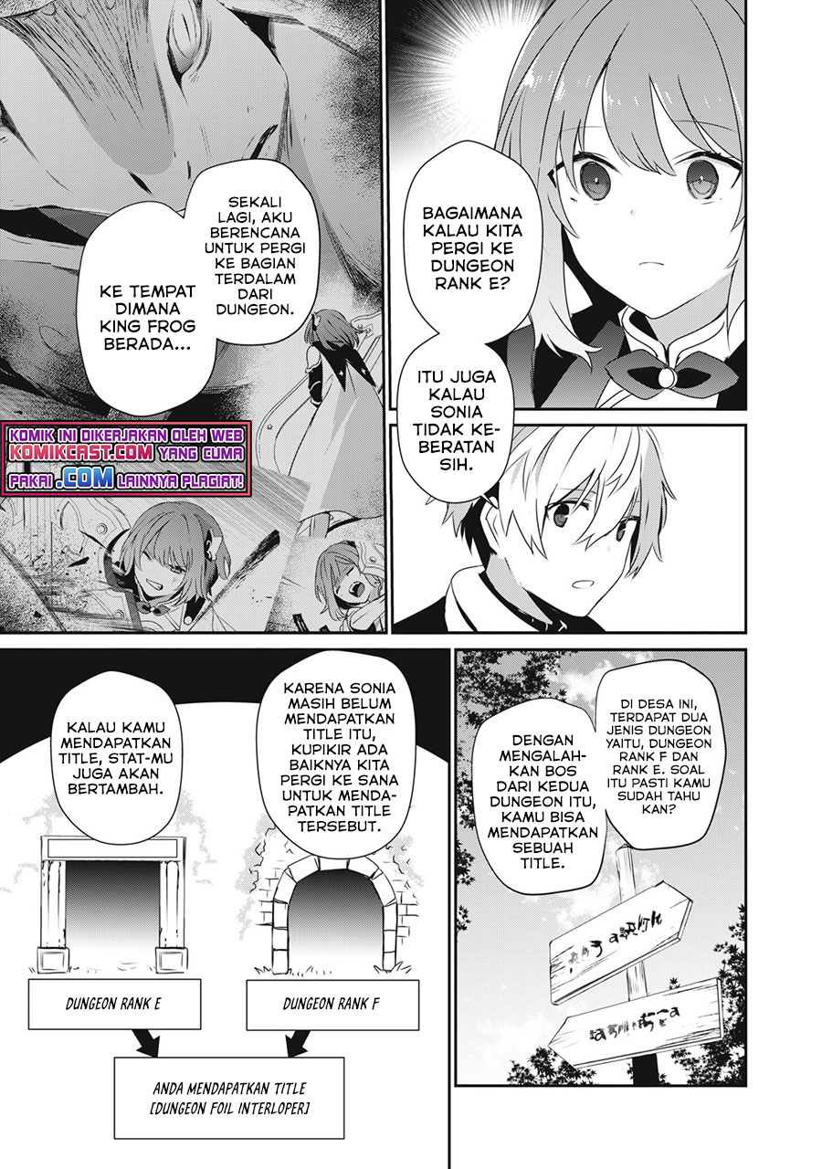 Teihen Boukensha dakedo Mahou wo Kiwametemiru Koto ni Shita: Munou Skill kara Kami Skill ni Shinka shita "Mahou Souzou" to "Item Sakusei" de Musou suru Chapter 4.2 - halaman 10