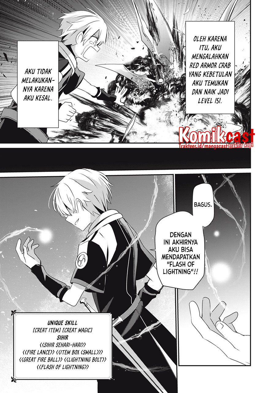 Teihen Boukensha dakedo Mahou wo Kiwametemiru Koto ni Shita: Munou Skill kara Kami Skill ni Shinka shita "Mahou Souzou" to "Item Sakusei" de Musou suru Chapter 8.1 - halaman 8