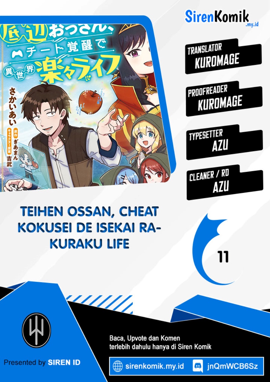 Teihen Ossan, Cheat Kokusei de Isekai Rakuraku Life Chapter 11 - halaman 1
