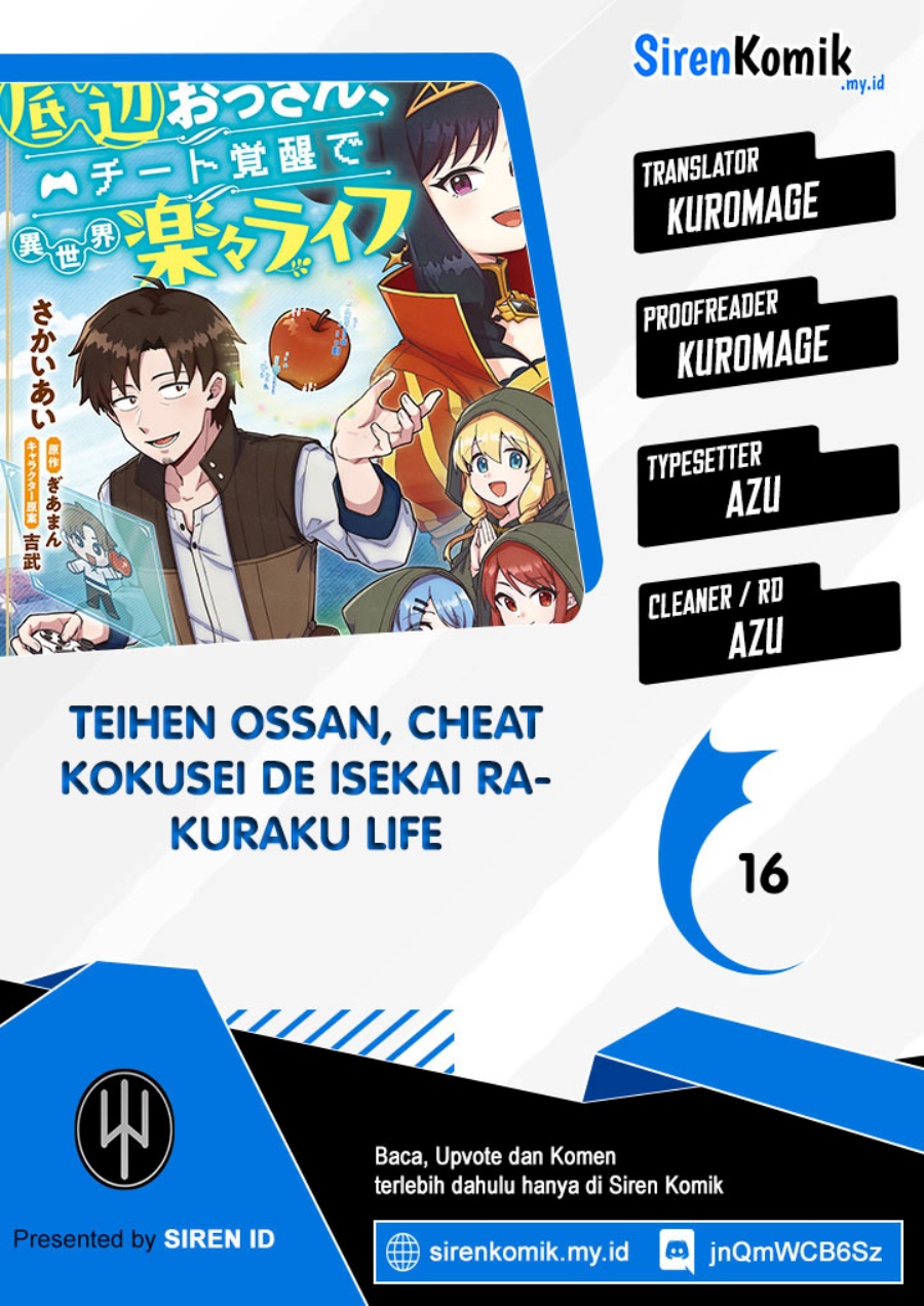Teihen Ossan, Cheat Kokusei de Isekai Rakuraku Life Chapter 16 - halaman 1