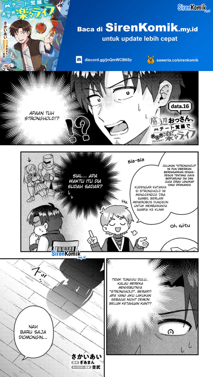 Teihen Ossan, Cheat Kokusei de Isekai Rakuraku Life Chapter 16 - halaman 2
