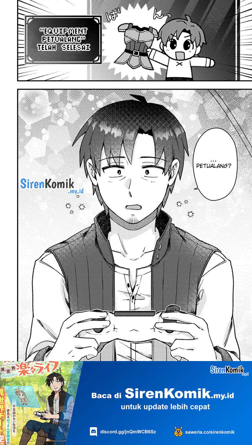 Teihen Ossan, Cheat Kokusei de Isekai Rakuraku Life Chapter 4.1 - halaman 13