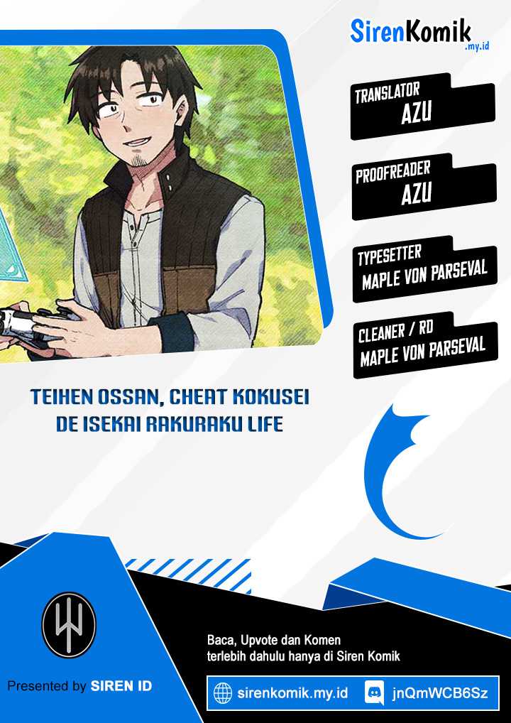 Teihen Ossan, Cheat Kokusei de Isekai Rakuraku Life Chapter 7.2 - halaman 1