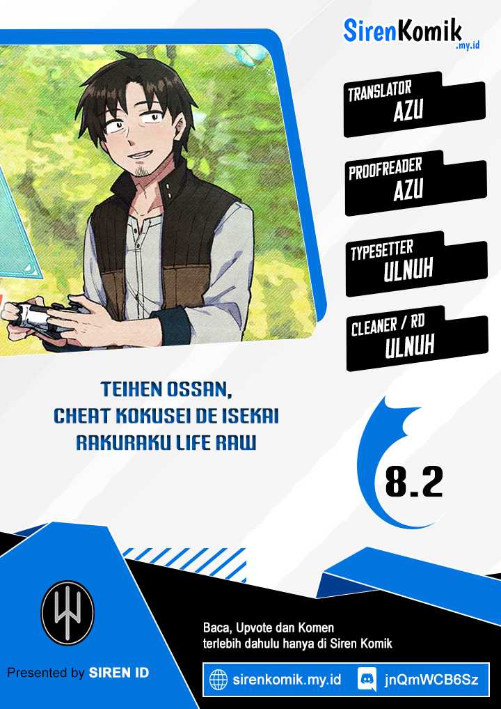 Teihen Ossan, Cheat Kokusei de Isekai Rakuraku Life Chapter 8.2 - halaman 1