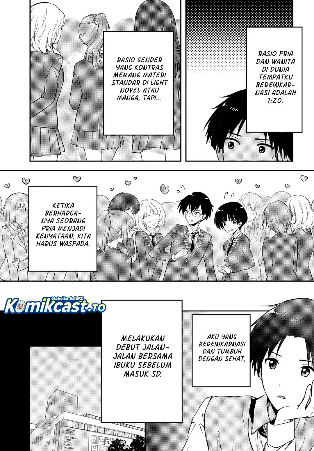 Teisou Gyakuten Sekai nara Moteru to Omotteitara Chapter 1 - halaman 4