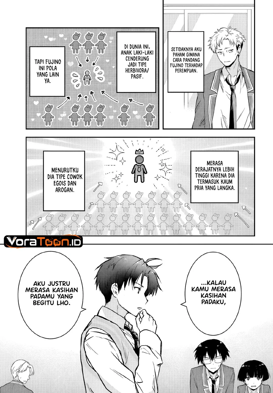 Teisou Gyakuten Sekai nara Moteru to Omotteitara Chapter 8.1 - halaman 11