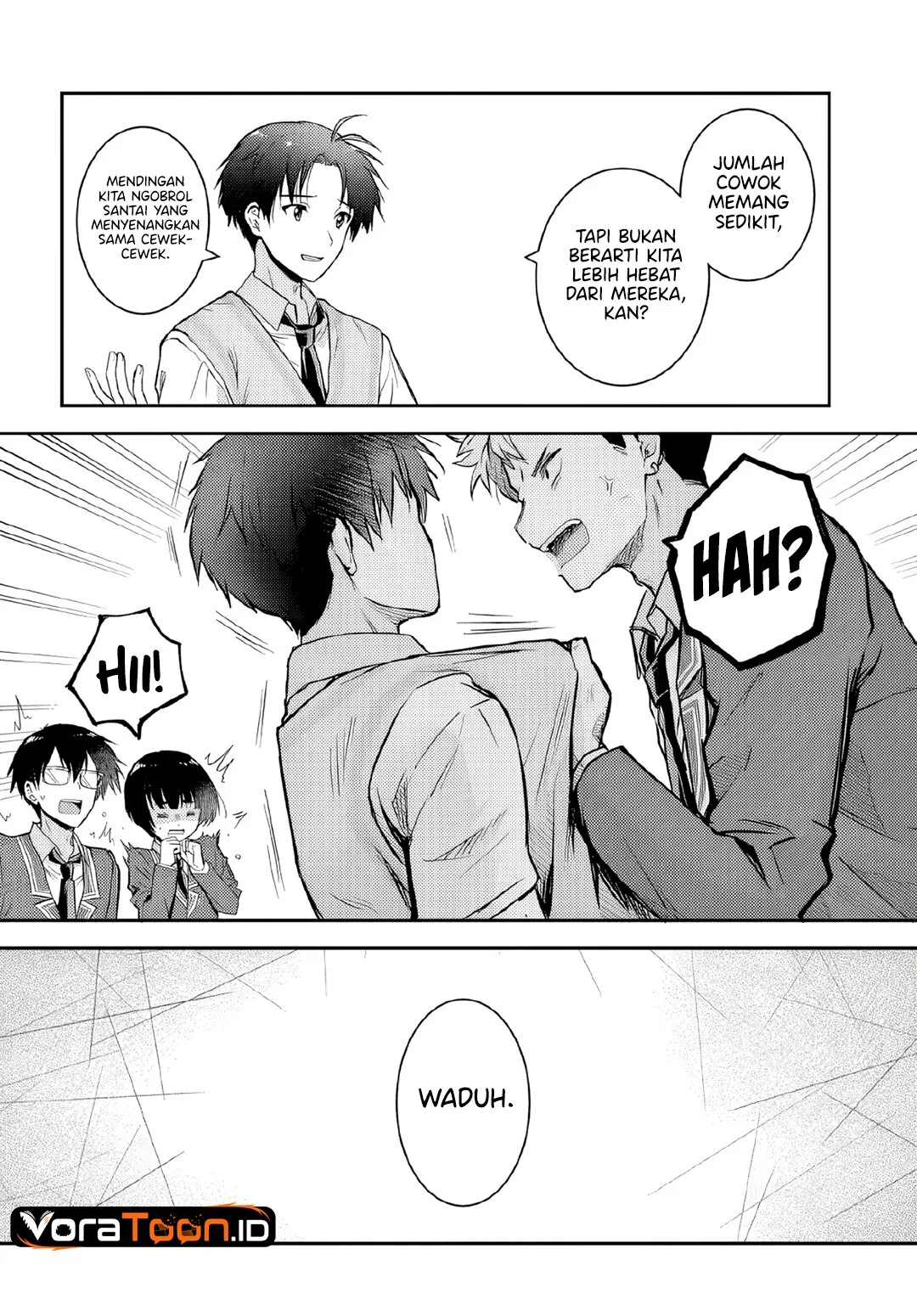 Teisou Gyakuten Sekai nara Moteru to Omotteitara Chapter 8.1 - halaman 12
