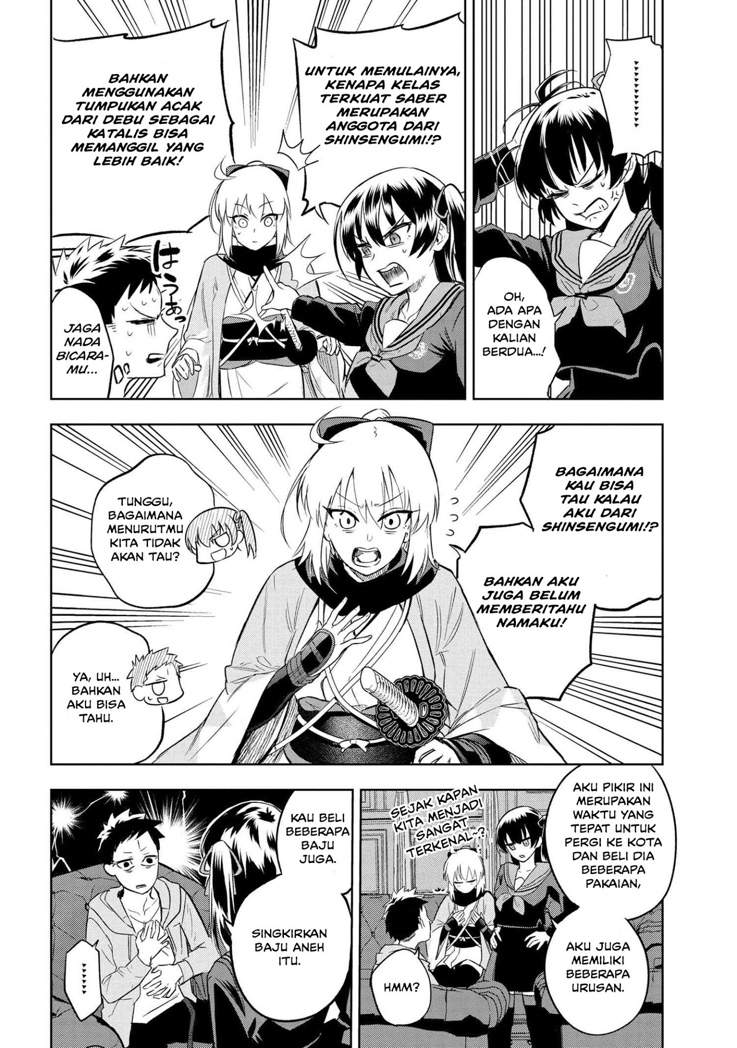 Teito Seihai Kitan: Fate/type Redline Chapter 3.3 - halaman 6